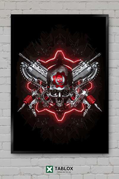 TABLOX Gears Of War Παιχνίδι Action Shooter Προβολή πλαισίου χαρακτήρων Διακο...