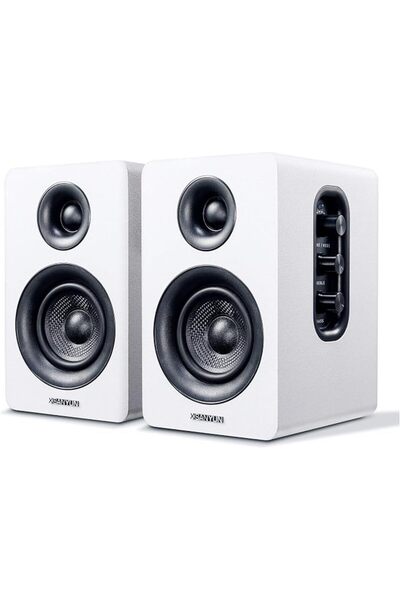 GENERAL Sanyun SW208 3" Active Bluetooth 5.0 Bookshelf Speakers, Built-in 24b...