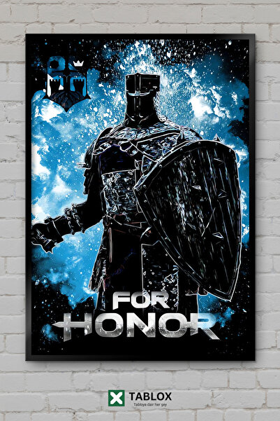 TABLOX Αφίσα δράσης For Honor Knights Game Knight Action, Διακοσμητικός πίνακ...