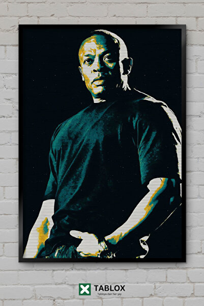 TABLOX Dr Dre Rapper Rapper Producător Hip Hop Portret Poster cu aspect de ra...