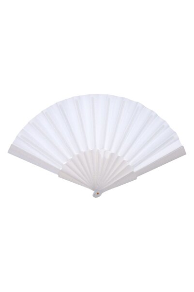 odjas Evantai de plastic alb, DecorCasa, 24 cm