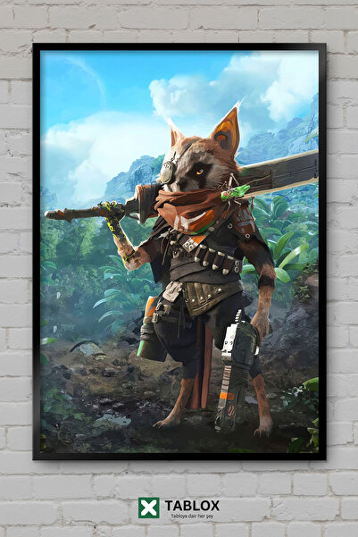 TABLOX Biomutant Game Mutant Action RPG Διακοσμητικό τραπέζι MDF με εμφάνιση ...