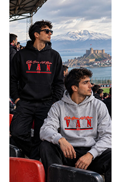 SARI Van City Our Love Our 3 Yarn Ribbed Hoodie Fleece