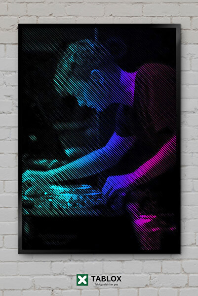 TABLOX Martin Garrix Dj Producer Edm Muzică Electronică Tablou decorativ MDF ...