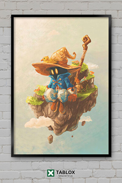 TABLOX Αφίσα παιχνιδιού Final Fantasy 9 Vivi Ornitier με χαρακτήρες RPG, Διακ...