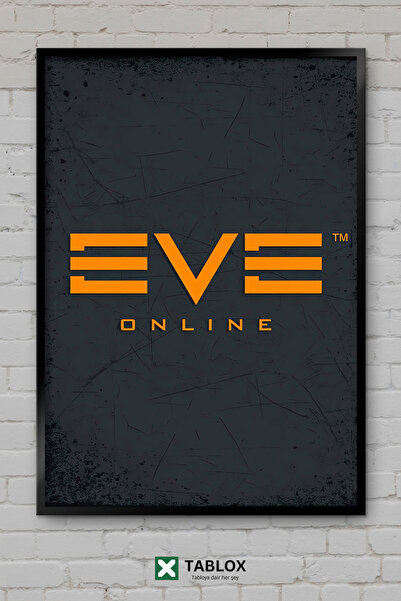 TABLOX Poster de simulare spațială pentru jocuri video Eve Online, aspect de ...