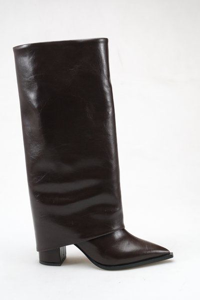 yıldızpark Coffee Snap-On Boots
