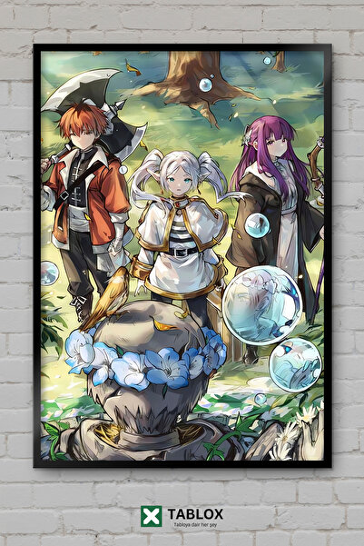 TABLOX Sousou No Frieren Beyond Journey End Άνιμε Μάνγκα Διακοσμητικός Πίνακα...