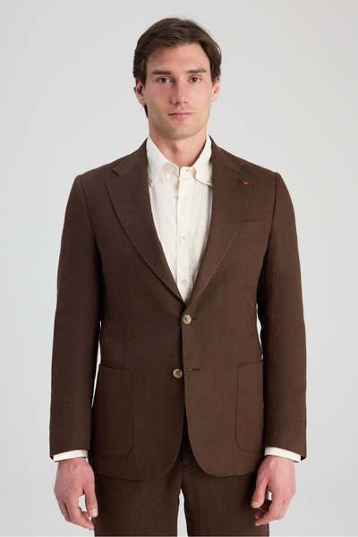 D'S Damat Ds Damat Comfort Fit Brown Jogger Pants