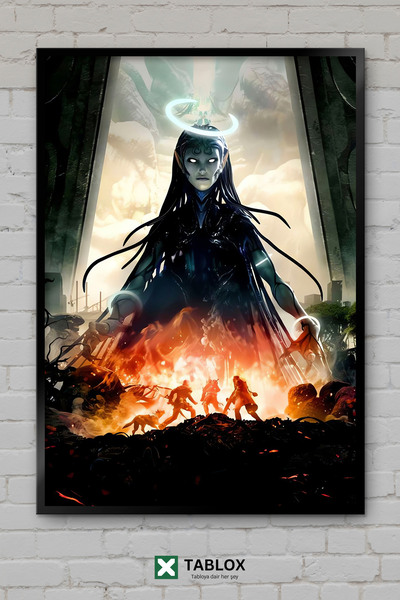 TABLOX Remnant Undawn Invasion Παιχνίδι Δράσης Φανταστικό Διακοσμητικό Πίνακα...