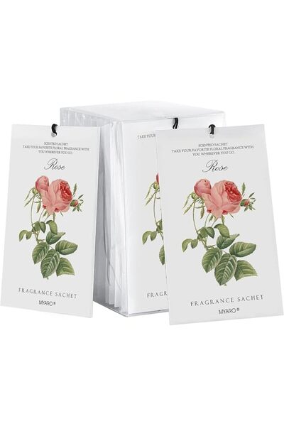 GENERAL Sachets Bags for Drawers and Closets, 12 Pack Long-Lasting Sachets Ba...