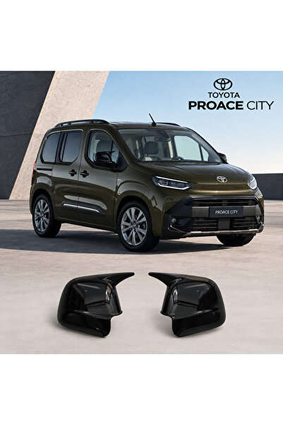 TOYOTA PROACE CİTY PARLAK SİYAH YARASA AYNA KAPAĞI