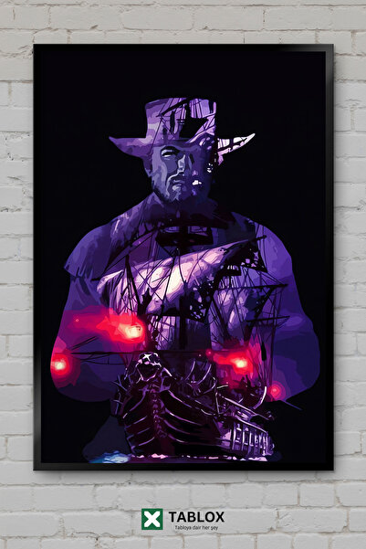 TABLOX Igra Red Dead Redemption, zapadnjački poster, kaubojska ukrasna MDF sl...