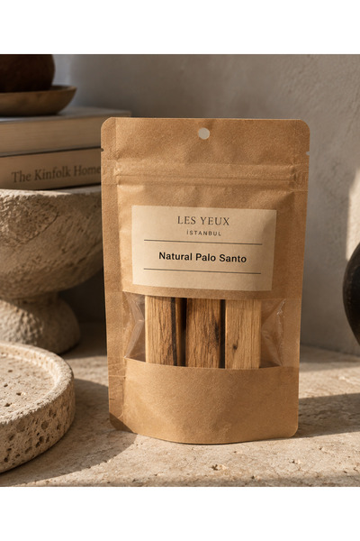 NATURAL PALO SANTO 3 ADET • El Yapımı Mini Tütsülük Hediyeli