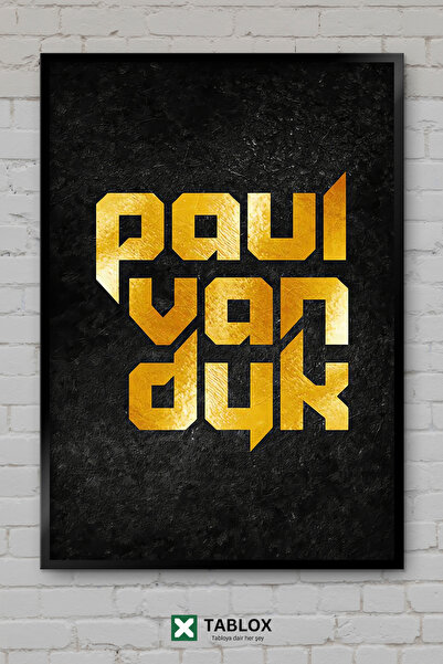TABLOX Paul Van Dyk Dj Producer Trance Ηλεκτρονική Αφίσα με Κορνίζα Διακοσμητ...