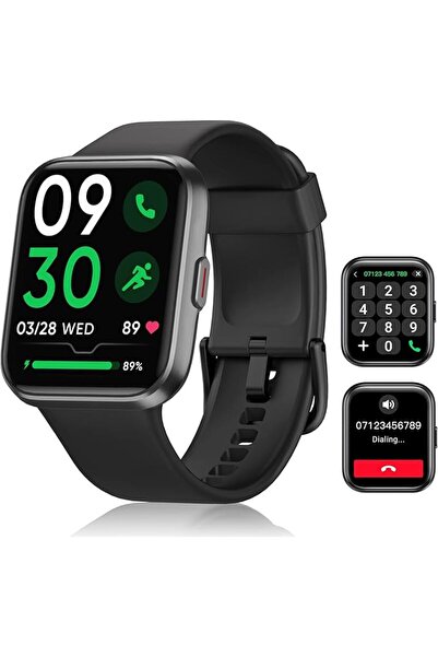 aeac Smartwatch Fitness Tracker Unisex 1.8 Inch Screen (Make and Answer Calls...