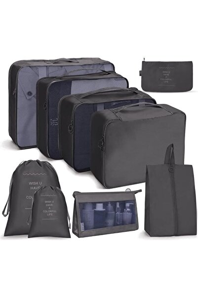 VINNYSEN Packing Cubes for Suitcase - 9 PCS Travel Packing Cubes Lightweight ...