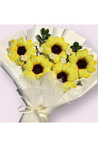 Chenille باقة دوار الشمس
