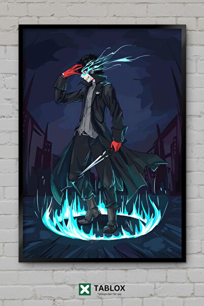 TABLOX Persona 5 Game Anime Character Ιαπωνικό RPG Διακοσμητικό Τραπέζι MDF μ...