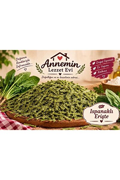 Ispanaklı Erişte 500 gr
