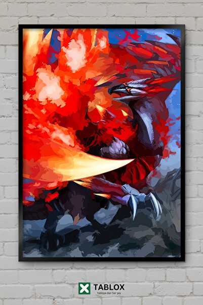 TABLOX Monster Hunter Rise Game Monster Hunter Διακοσμητικός πίνακας MDF με π...