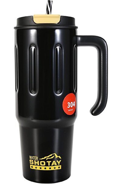 Shotay 26oz/750ml تيمبلر Tumbler with Handle and Straw, Leak-Proof Insulated ...
