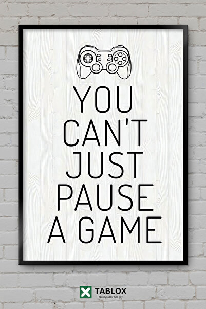TABLOX Game Gamer Neon Decor Art Αφίσα τοίχου με διακοσμητικό πλαίσιο Διακοσμ...