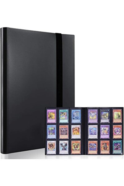 X SPRING Pocket Trading Card Album, 360 Side Loading Pocket Binder, Premium C...