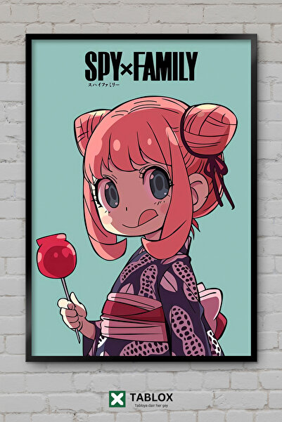 TABLOX Spy X Family Anya Forger Anime Manga Poster japonez cu aspect de ramă ...