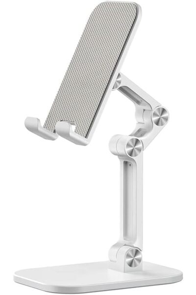GENERAL Adjustable Height and Angle Cell Phone Stand for Desk Foldable Holder...
