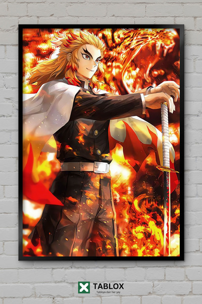 TABLOX Κιοτζούρο Ρενγκόκου Demon Slayer Anime Manga Χαρακτήρας με εμφάνιση πλ...
