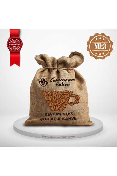 Çok Açık (Nu:3) Kavrulmuş Çekirdek Kahve (kg/TL)