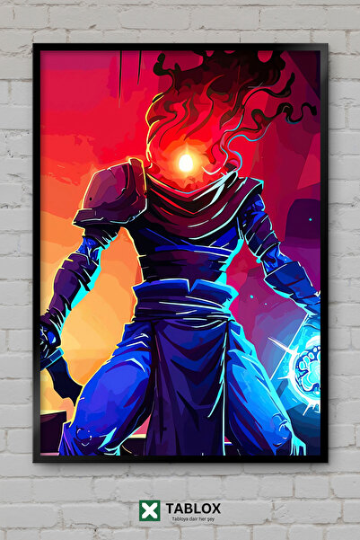 TABLOX Πλατφόρμα Δράσης Παιχνιδιού Dead Cells, Διακοσμητικός Πίνακας MDF με Π...