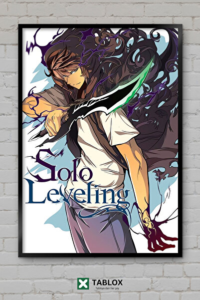 TABLOX Anime Manga Solo Leveling Sung Jin Woo Webtoon coreean Tablou decorati...