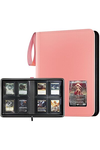 Procases ProCase Top Loader Binder for Cards, 4 Pocket Collection Binder Hold...