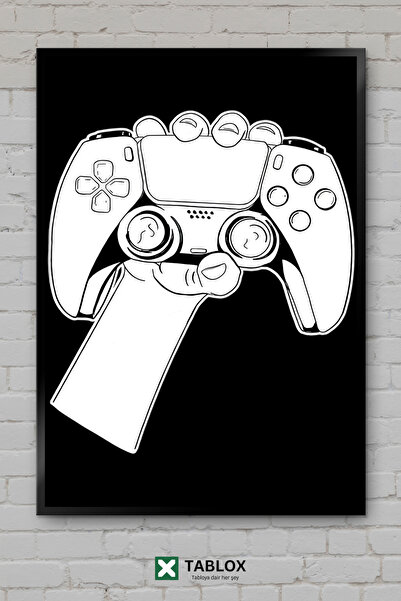 TABLOX Βιντεοπαιχνίδια Παιχνίδια Gamer Ρετρό Αφίσα με Κορνίζα Διακοσμητικός Π...