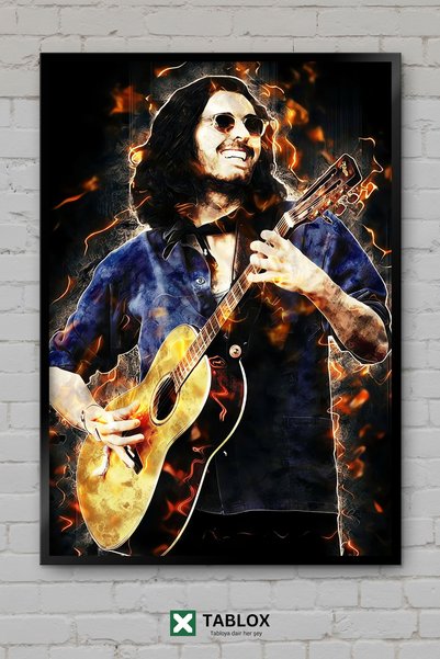TABLOX Hozier Pevač Pevačica Muzika Folk Pesma Album Koncert Uramljena Dekora...