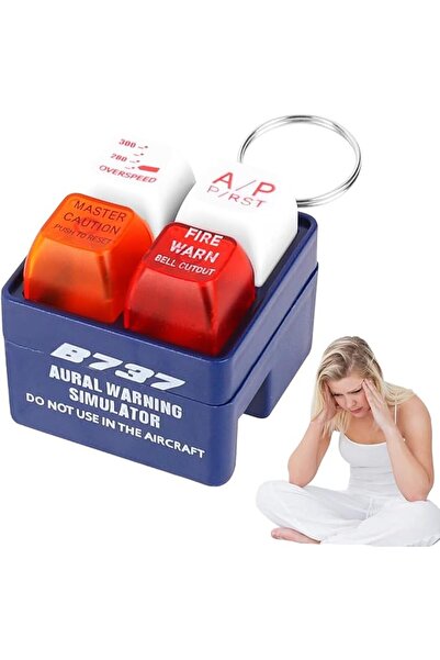 GENERAL Elephant Boat ®   4-Key Cockpit Shaped Keychain with Light and Sound,...