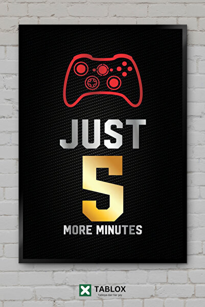 TABLOX Doar 5 minute mai multe Motivație pentru jocuri Umor pentru jocuri Asp...