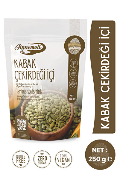 Annemeli Kabak Çekirdeği İçi 250 Gr – Doğal Kabuksuz Kabak Çekirdeği, Protein...