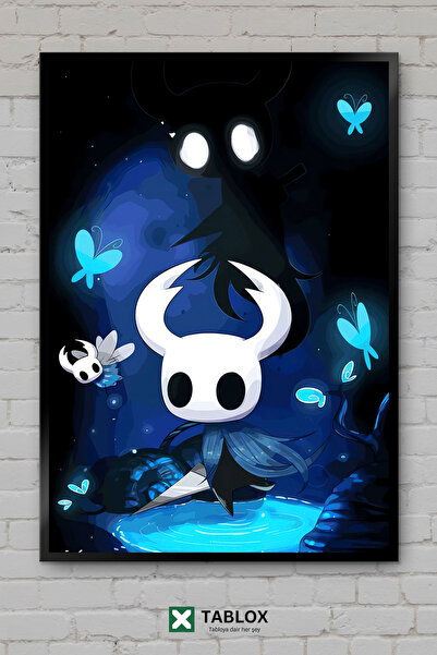 TABLOX Hollow Knight Grimm Steam Game Διακοσμητικός πίνακας MDF με σκοτεινό κ...