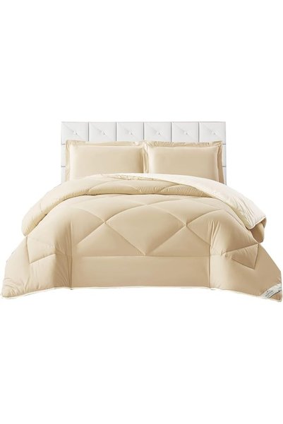 D DONETELLA FEEL THE LUXURY طقم لحاف سرير دونيتيلا، مقاس كينج 260×240 سم - طق...