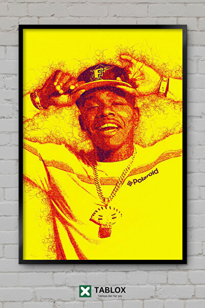 TABLOX Dababy Rapper Ράπερ Χιπ Χοπ Μουσική Αφίσα Μουσικής με Πλαίσιο Διακοσμη...