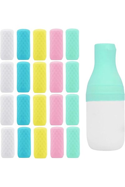 Foroume Travel Essentials Silicone Bottle Covers, Cruise Ship Essentials, Jou...