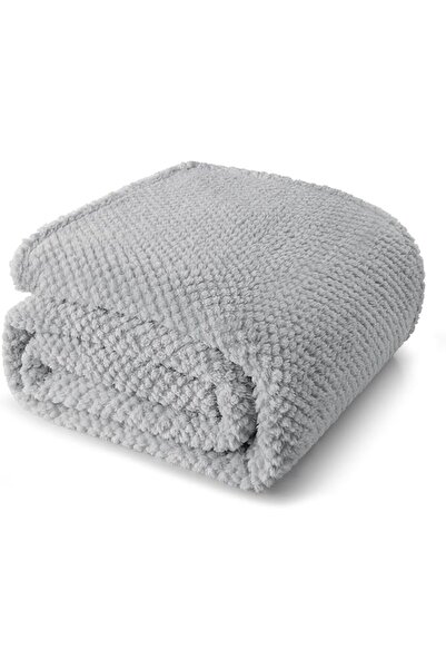 Whale Flotilla Jacquard Soft Double Size Bed Blanket, 150x200 CM