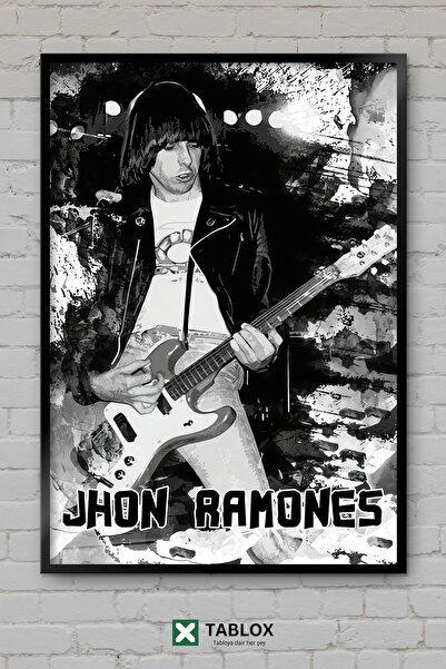 TABLOX Ramones Punk Rock Band Μουσική Αμερικανικής Στυλικής Εμφάνισης Διακοσμ...