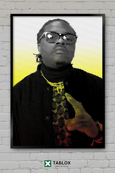 TABLOX Gunna Rapper Rapper Hip Hop Muzika Portret Zidni Poster Uramljen Dekor...