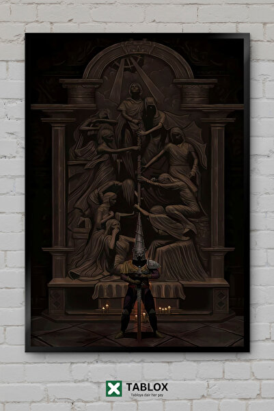 TABLOX Blasphemous Game Dark Metroidvania Action Διακοσμητικός πίνακας ζωγραφ...