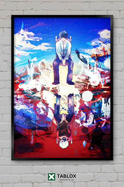 TABLOX Tokyo Ghoul Anime Manga Αφίσα με χαρακτήρες και σκηνικά, Διακοσμητικός...