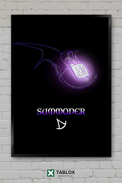 TABLOX Summoner Summoner Final Fantasy Xiv 14 Διακοσμητικός πίνακας ζωγραφική...